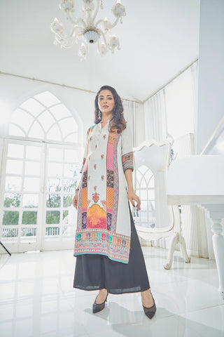 Multicolored Patchwork Kurti