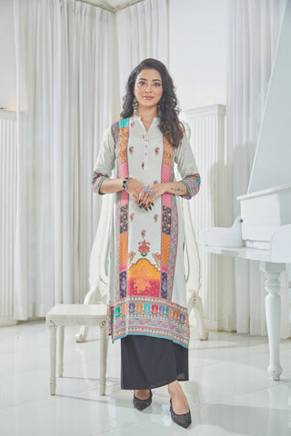 Multicolored Patchwork Kurti