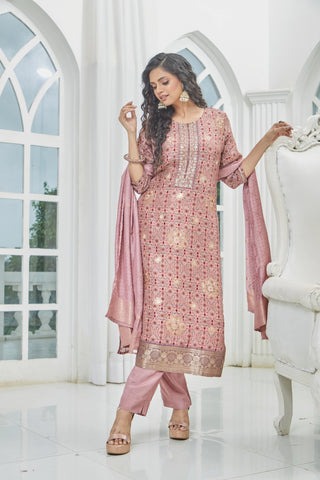 Light Pink Glow Kurta Set