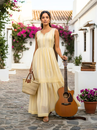 Buy Women’s Flared Long Gown