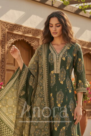 floral print kurta set 