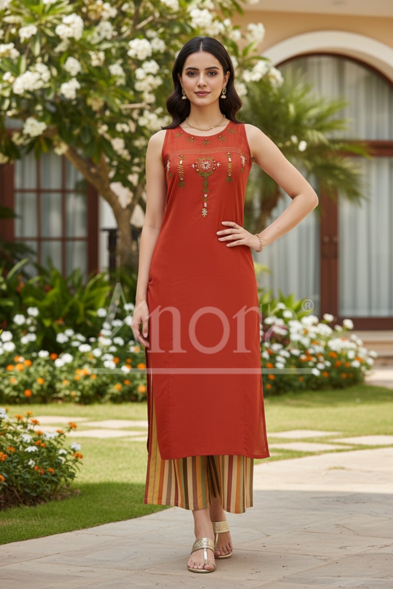 Wholesale Anora Cotton Kurta Pant Set – Anora Fashions